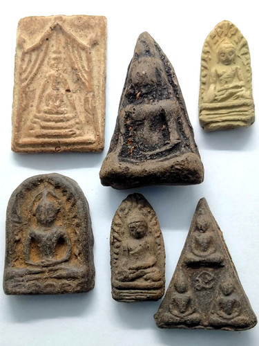 Pcs ancient thai - pcs, buddha