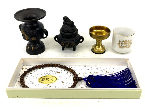 Vintage japan buddhist altar - vintage,